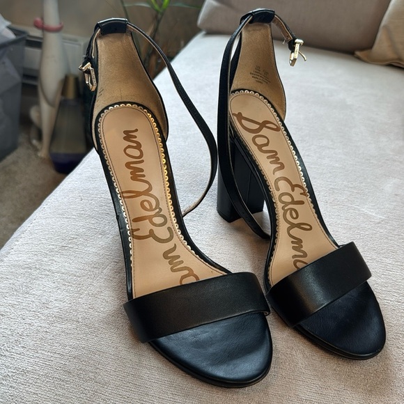 Sam Edelman Open Toe Heels - Picture 1 of 8